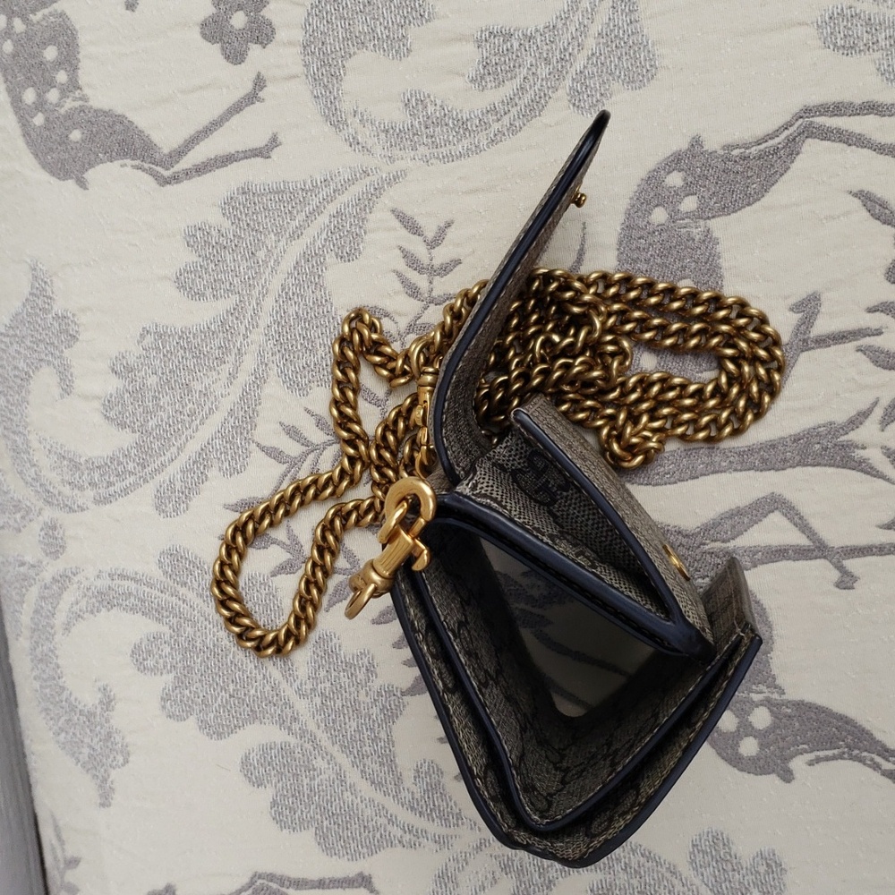 GUCCI X BALENCIAGA GG WEB SUPREME HACKER PROJECT WALLET ON CHAIN WOC - Picture 12 of 14